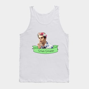 Stiles Stilinski Flower Crown Tank Top